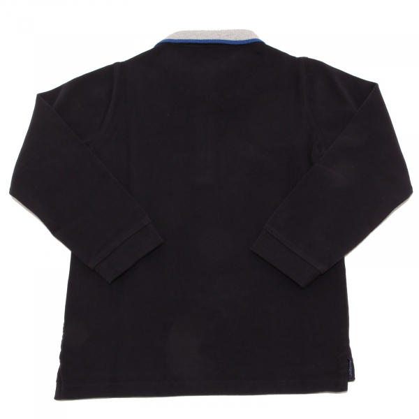 9403O polo bimbo blu ARMANI JUNIOR manica lunga maglie t-shirts kids