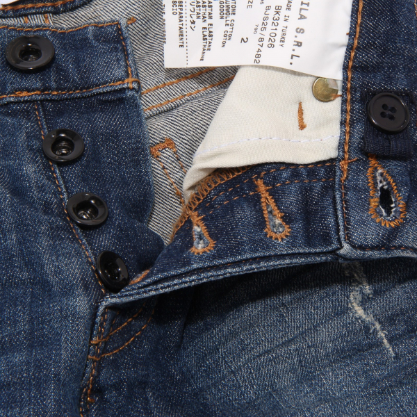 9420S bermuda bimbo jeans MAURO GRIFONI cotone pantaloni pant short kid