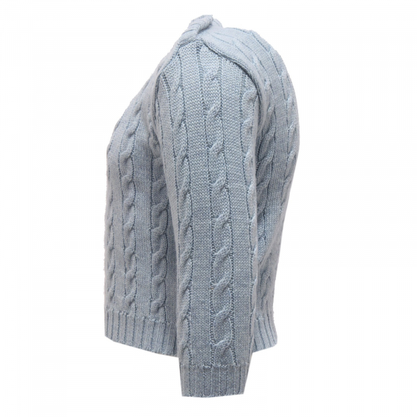 9434U maglione bimbo PAIO CRIPPA lana merino azzurro sweater kid