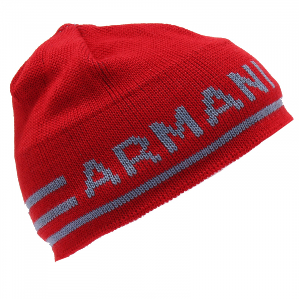 9450X cuffia boy bimbo ARMANI JEANS red/grey mix wool beanie hat