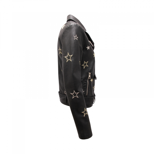 9459AU GIUBBINO ECO PELLE DONNA MANGANO ITTEY WOMAN JACKET