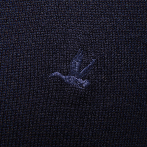 9479AV CARDIGAN UOMO BROOKSFIELD MAN WOOL SWEATER BLUE