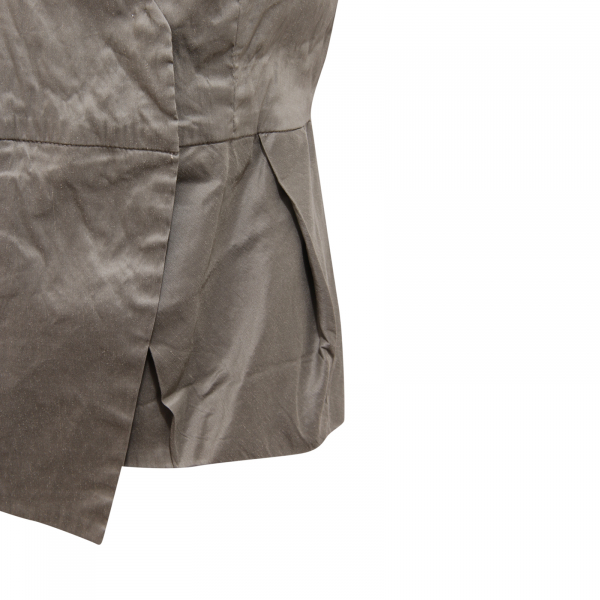 9495AU GILET EFFETTO STROPICCIATO DONNA IXOS WOMAN WRINKLED WAISTCOAT