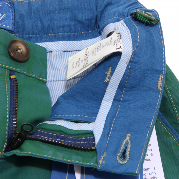 9512S bermuda bimbo FAY verde pantalone corto short pant kid