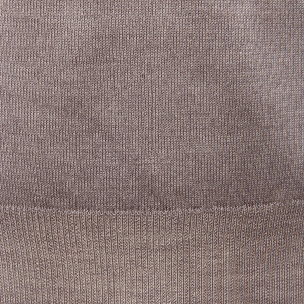 9529AC maglione uomo LA FILERIA wool GREY garment dyed sweater men