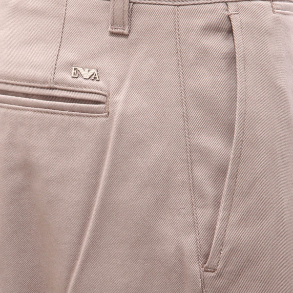 9542AH pantalone uomo EMPORIO ARMANI men cotton trouser dove brown