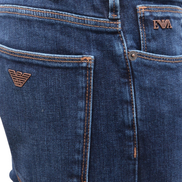 9548AH jeans uomo EMPORIO ARMANI men cotton slim fit trouser denim