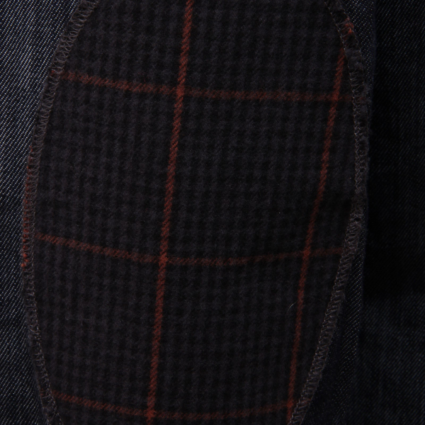 9560AC camicia uomo GMF 965 blue denim shirt men