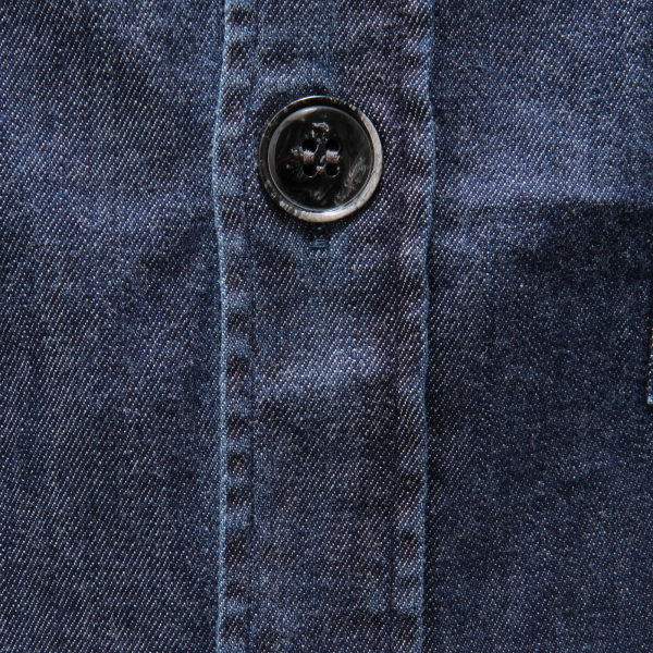 9566AC camicia uomo GMF 965 blue denim shirt men
