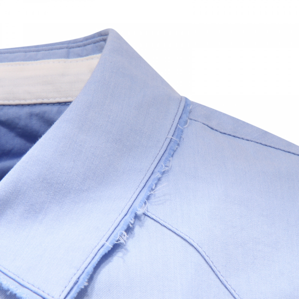 9570AQ camicia uomo OFFICINA36 man cotton shirt sky blue