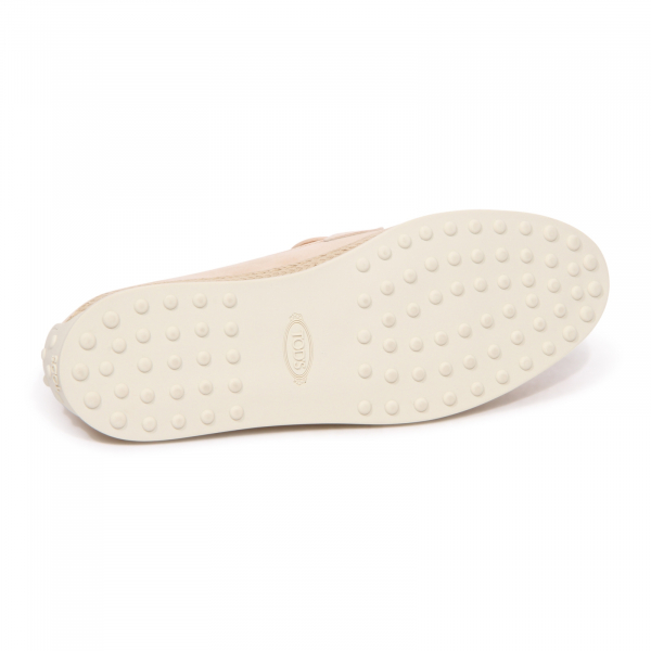 9585AZ MOCASSINO DONNA TOD'S WOMAN SUEDE/RAFIA LOAFER