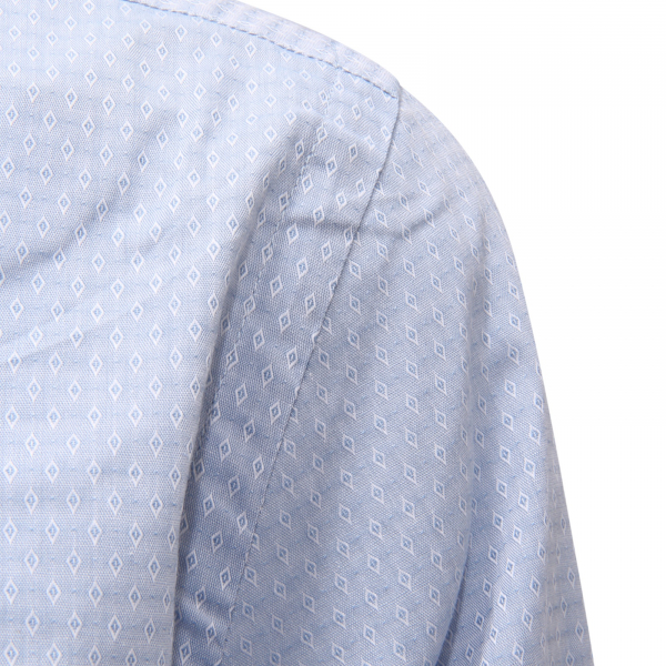 9591AQ camicia uomo PORTOFIORI SLIM man shirt light blue