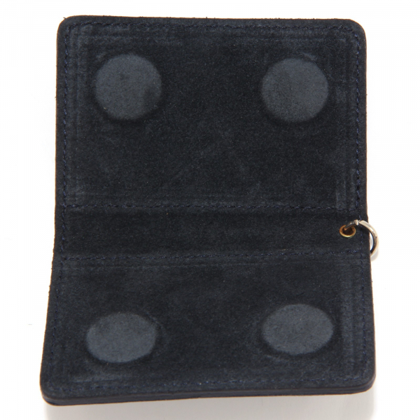 9594S portasoldi calamita ARMANI JEANS ANNIVERSARIO blu scuro portfolio