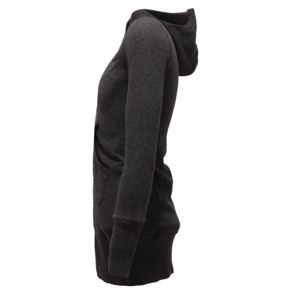 9596V maxi felpa bimba MOSCHINO KID cotton grey sweater kid