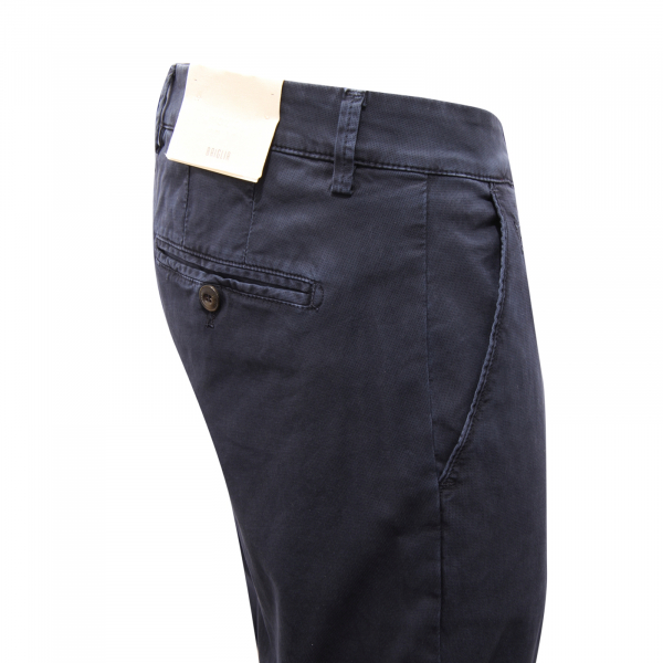 9615AU PANTALONE UOMO BRIGLIA DELAVE' TROUSERS BLUE