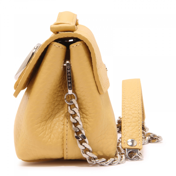 9632AR mini bag donna ORCIANI BASSET SOFT woman pochette leather