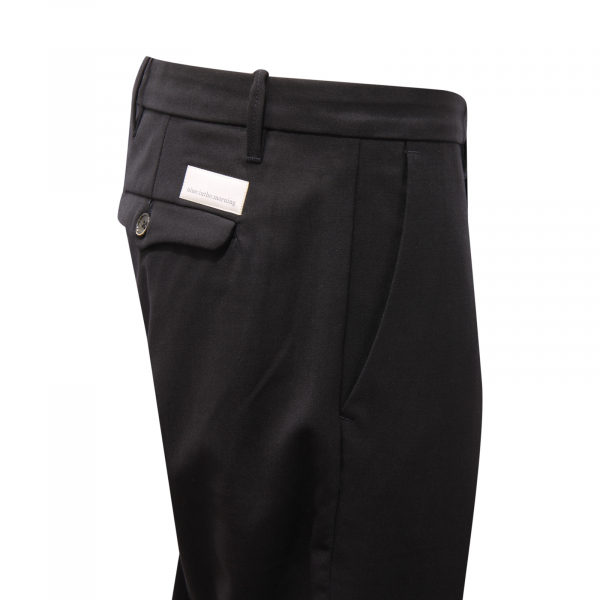 9644AU PANTALONE UOMO NINE:IN:THE:MORNING MAN COTTON/WOOL PANTS BLUE