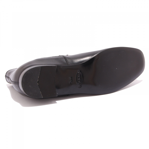 96550 tronchetto  TOD'S CUOIO CATENA stivale donna boots shoes wome