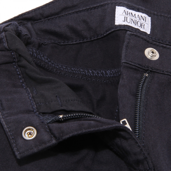 9663U pantalone bimba ARMANI JUNIOR blu pant trouser kid