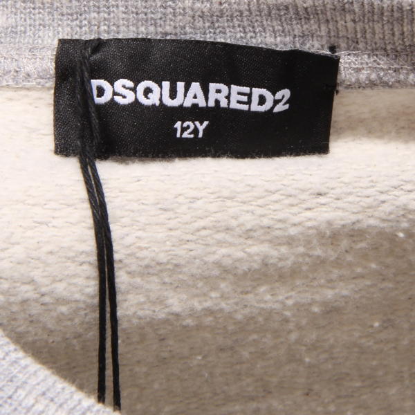 9674O Abito bimateriale DSQUARED2 dress kids bimba FELPA