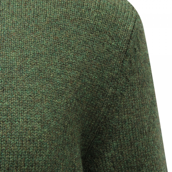 9681AV MAGLIONE UOMO BASE MILANO MAN CASHMERE SWEATER GREEN