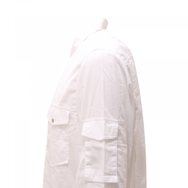 9697AQ camicia uomo OFFICINA36 man cotton shirt white