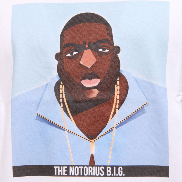 9700K maglia uomo RECYCLE IDOLS THE NOTORIUS B.I.G. t-shirt man