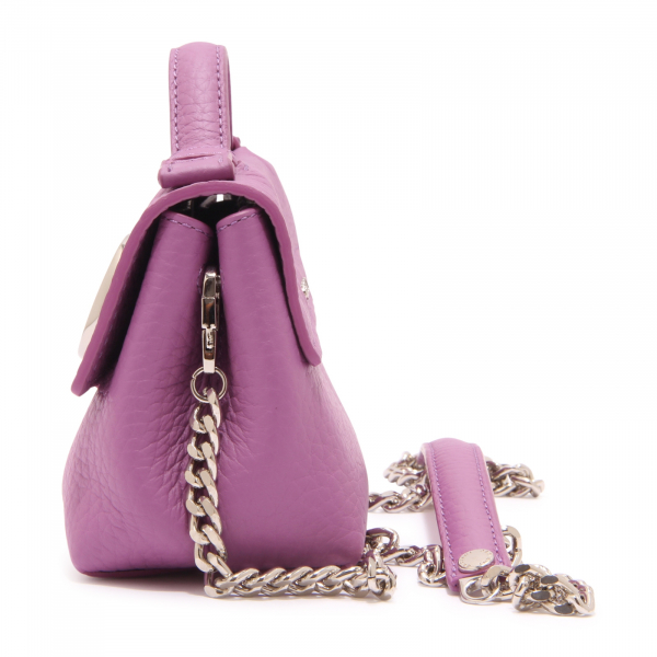 9728AR mini bag donna ORCIANI BASSET SOFT woman leather pochette