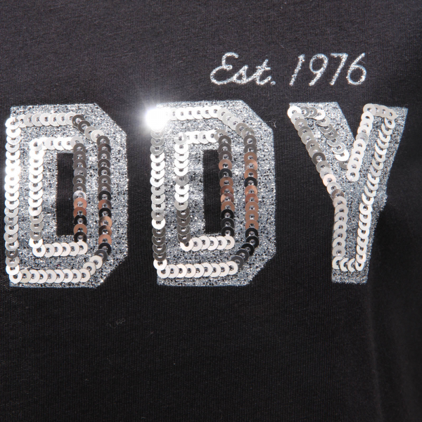 9733AM  maglia donna FREDDY woman t-shirt black