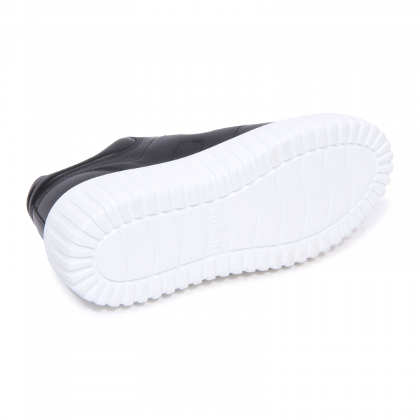 9745AT sneaker donna HOGAN H-STRIPES woman shoes black