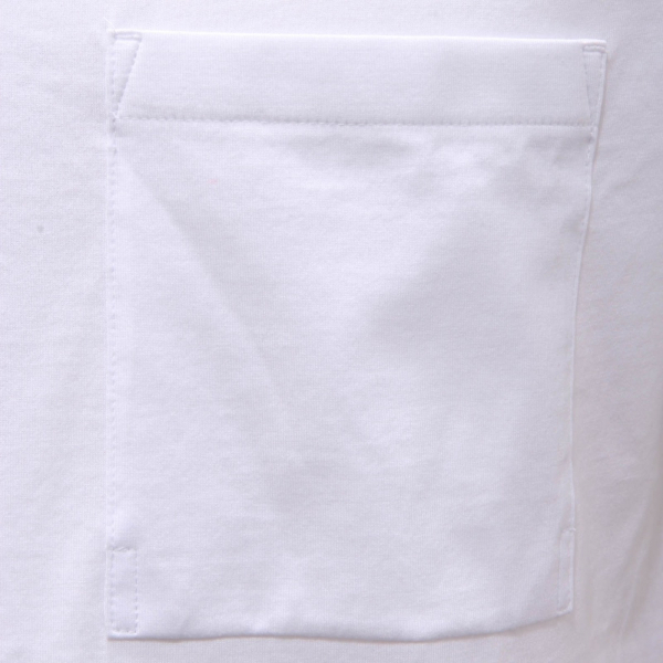 9747AG maglia uomo SELECTED HOMME  off white cotton organic t-shirt men