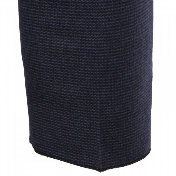 9748AH pantalone uomo PT TORINO men trouser cotton pied de poule blue