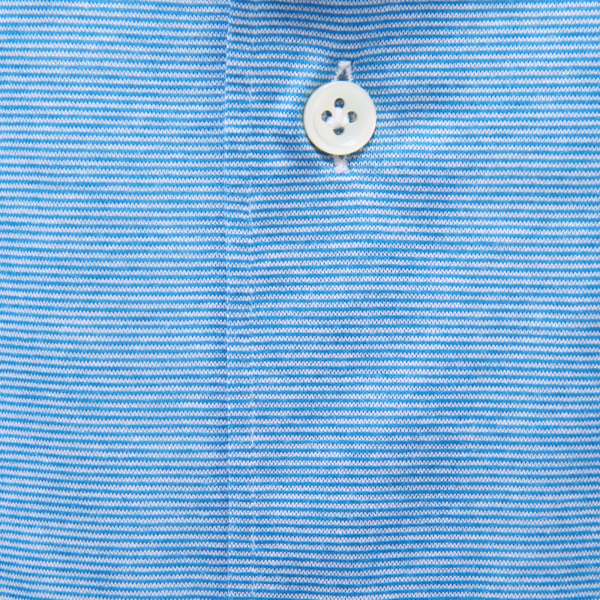 9749AQ camicia uomo MAZZARELLI SLIM man shirt sky blue
