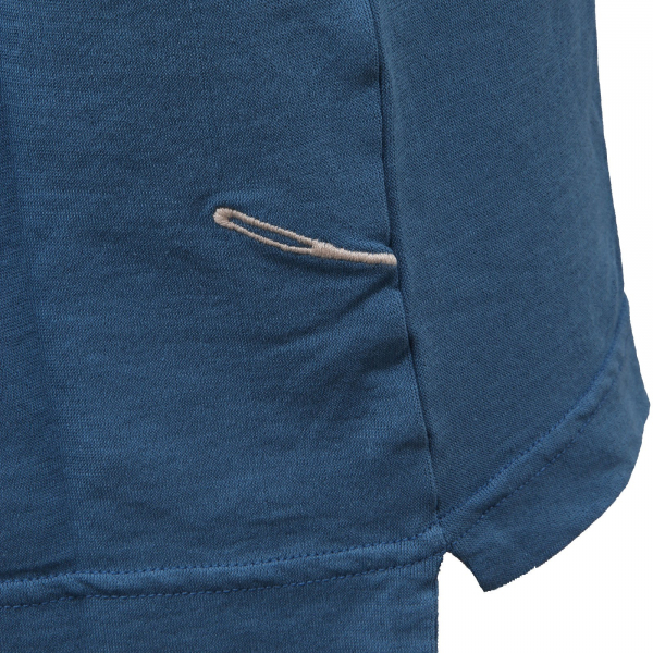 9755AD polo uomo CRUNA light blue cotton t-shirts men