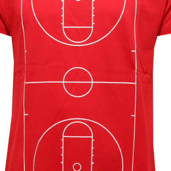 9760K maglia uomo RECYCLE IDOLS red cotton t-shirt man