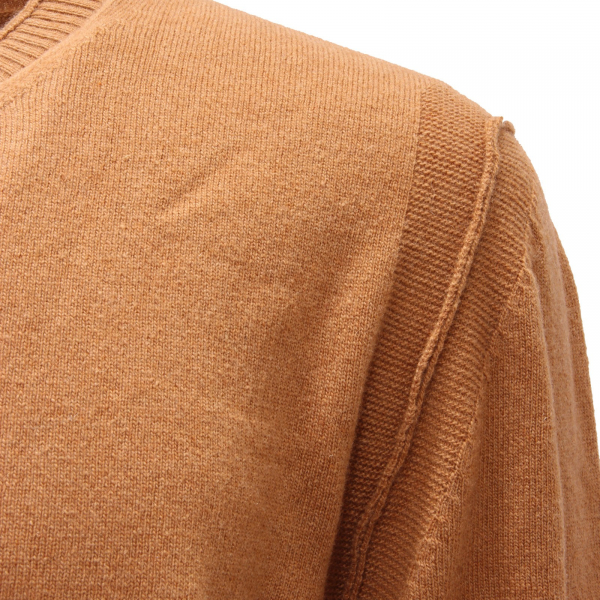 9778AF maglione uomo THE PULL camel color wool sweater man