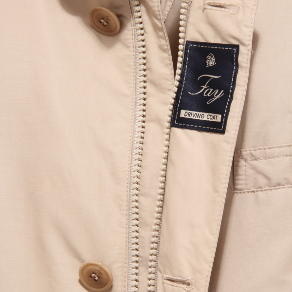 giubbotto uomo FAY DRIVING COAT giubbotti beige jacket men