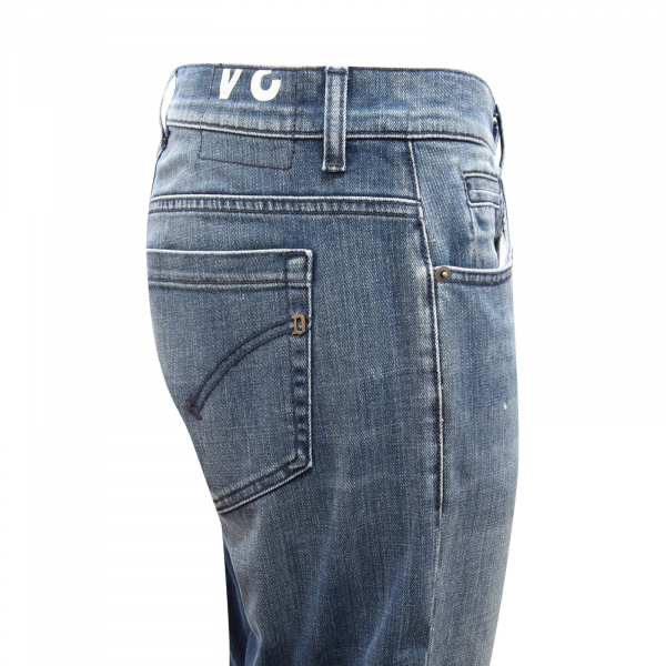 9789AV JEANS UOMO DONDUP GEORGE SKINNY FIT MAN TROUSERS