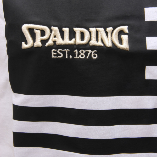 9794AD maglia uomo SPALDING white mix cotton t-shirts men