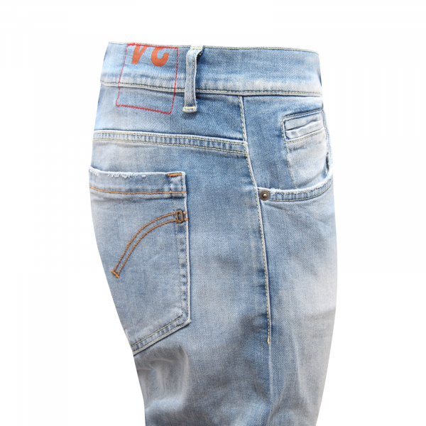 9794AV JEANS UOMO DONDUP GEORGE SKINNY FIT MAN TROUSERS