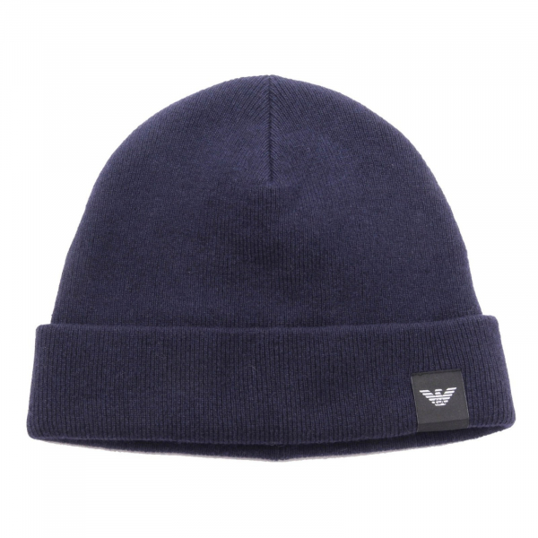 9799AH cuffia uomo EMPORIO ARMANI men beanie wool/cashmere blue