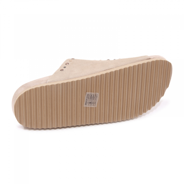 9880AZ CIABATTA DONNA COLORS OF CALIFORNIA WOMAN SUEDE SANDAL