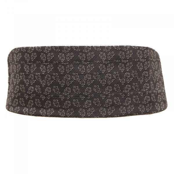 9900W fascia da smoking uomo MESSORI black silk cummerbund man