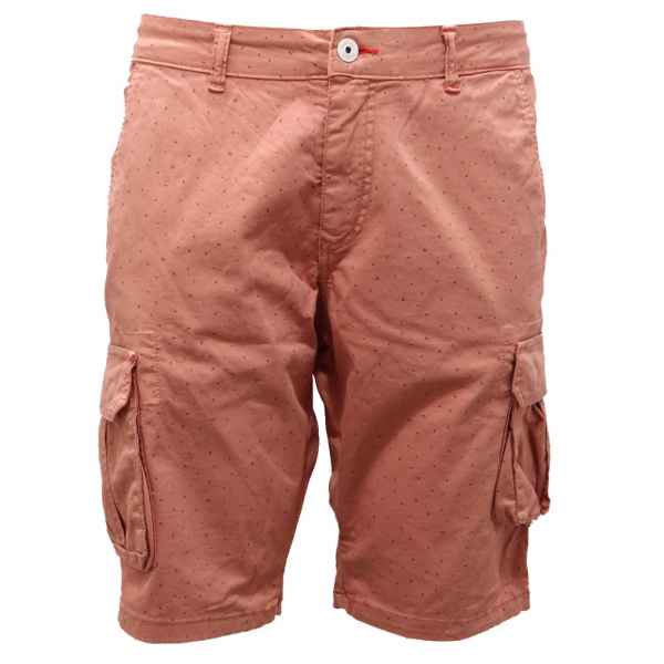 9902AG bermuda uomo DISPLAJ dark pink cotton short men