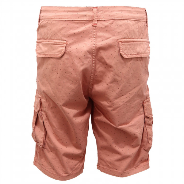 9902AG bermuda uomo DISPLAJ dark pink cotton short men