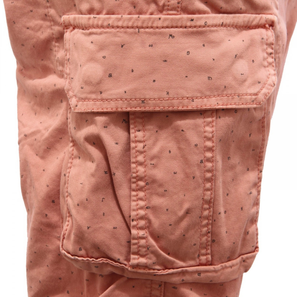 9902AG bermuda uomo DISPLAJ dark pink cotton short men