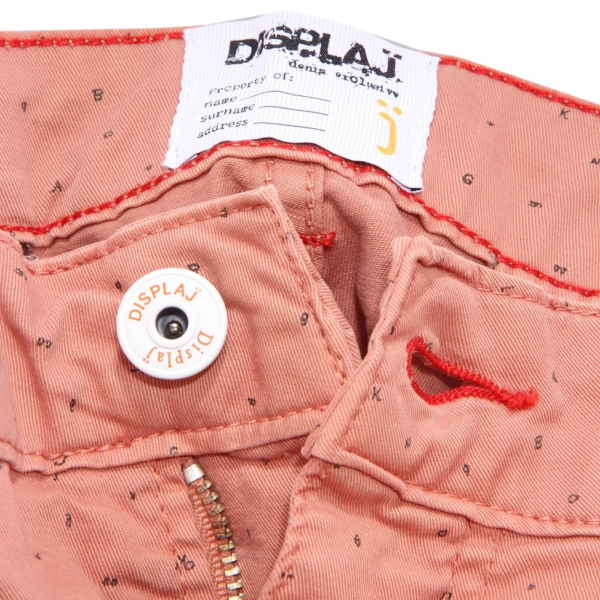 9902AG bermuda uomo DISPLAJ dark pink cotton short men