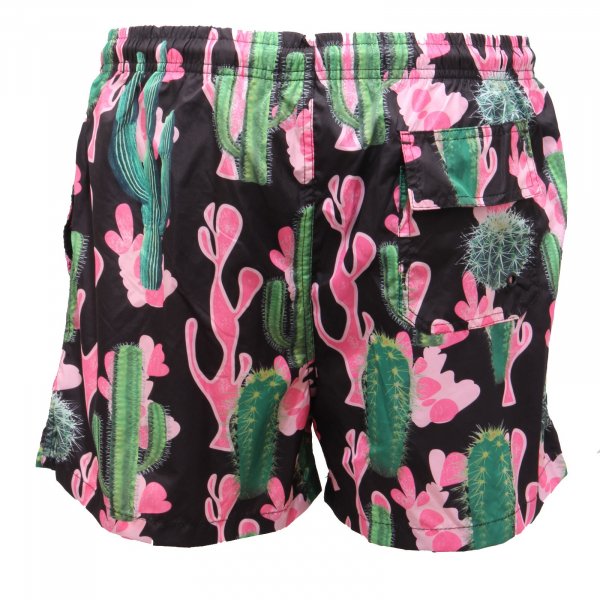 9921AE costume boxer uomo LOVED. cactus print beachwear man