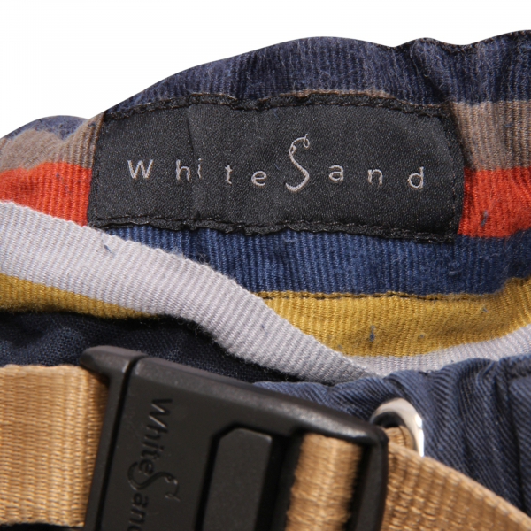 9933AQ pantalone uomo WHITE SAND ROBERT man trousers blue