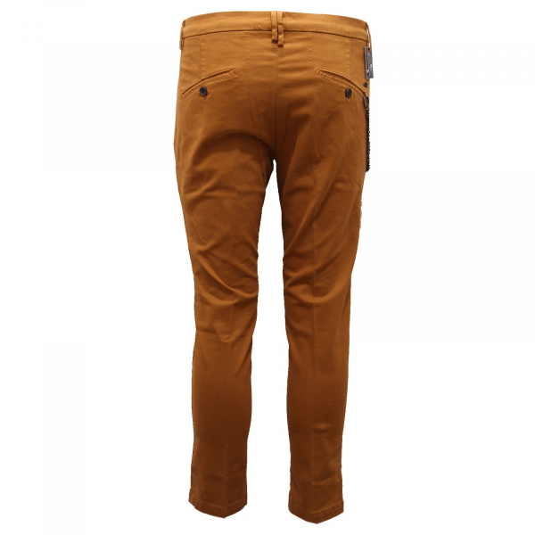 9946AE pantalone uomo MASON'S tobacco brown cotton blend trouser man